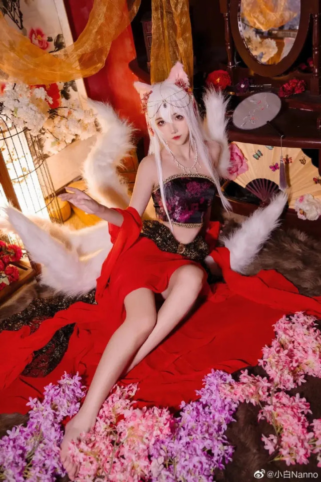 闪烁之光妲己cos|妲己_虚拟人物|cosplay