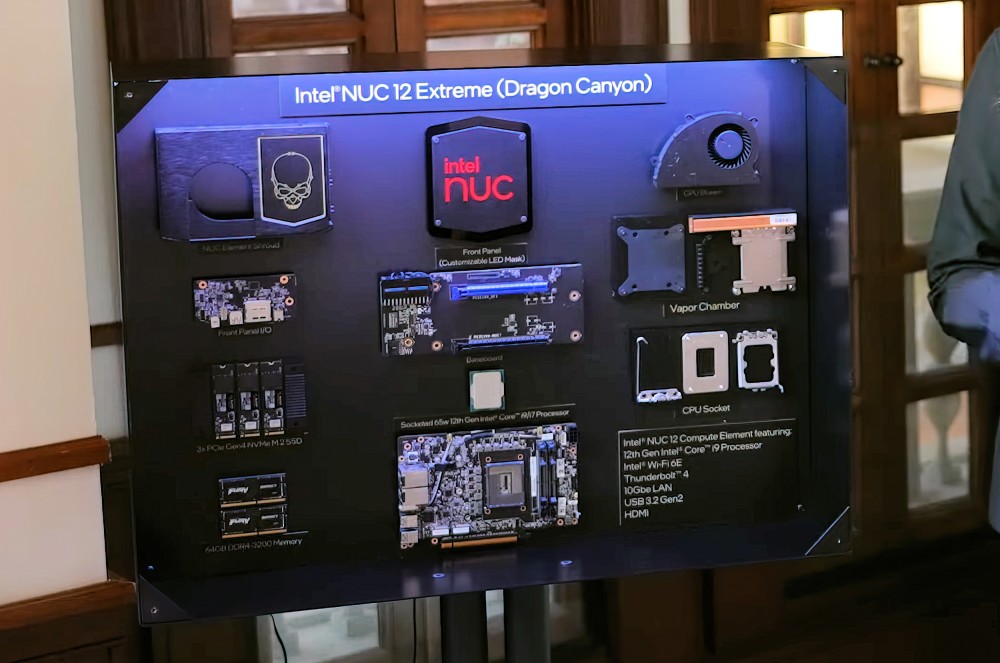 Intel12代NUC迷你机至尊版细节泄露首次可升级CPU祛湿补气血代茶饮