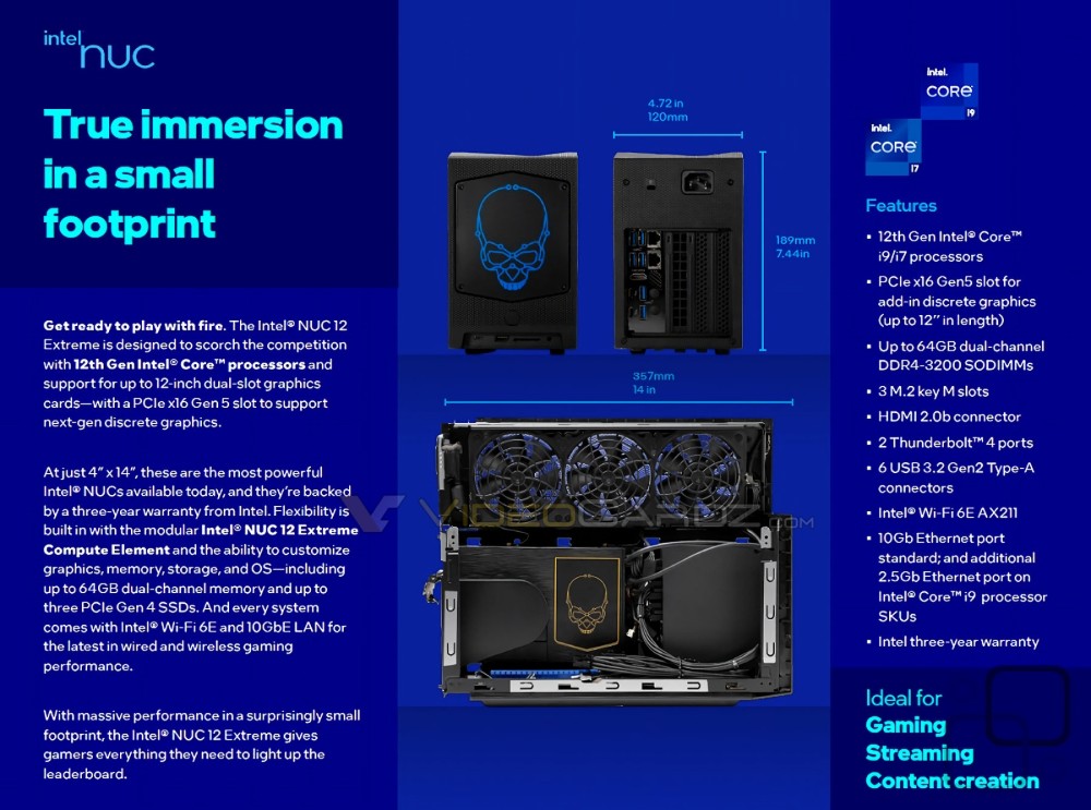 Intel12代NUC迷你机至尊版细节泄露首次可升级CPU祛湿补气血代茶饮