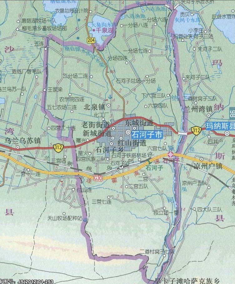 一河之隔的石河子市和玛纳斯县是否能实现同城化