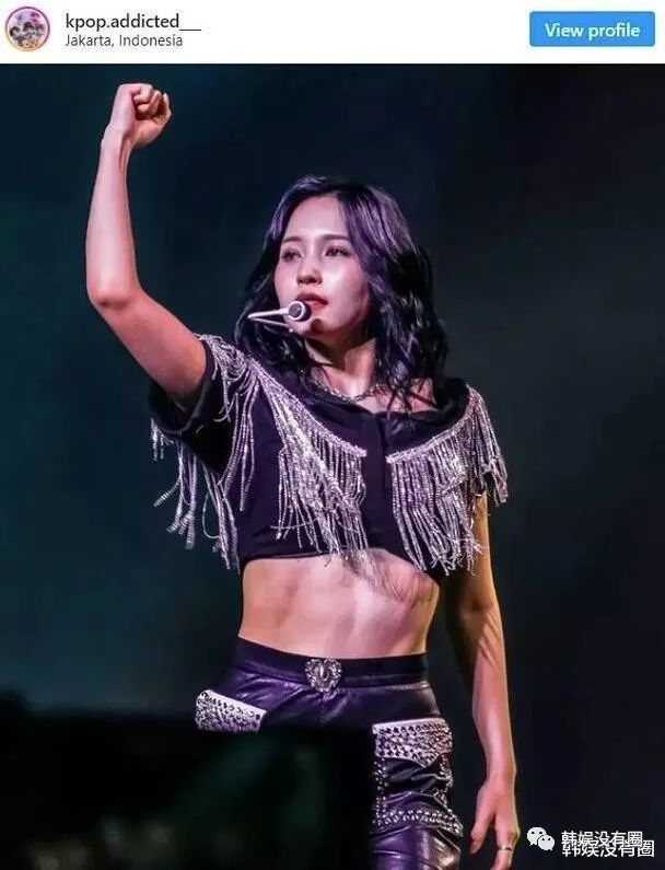 twice名井南巧克力腹肌照遭疯传