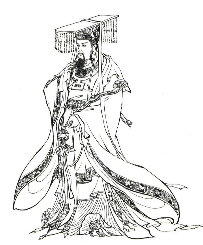 道教神话九龙辇车带来的众神之王玉皇大帝