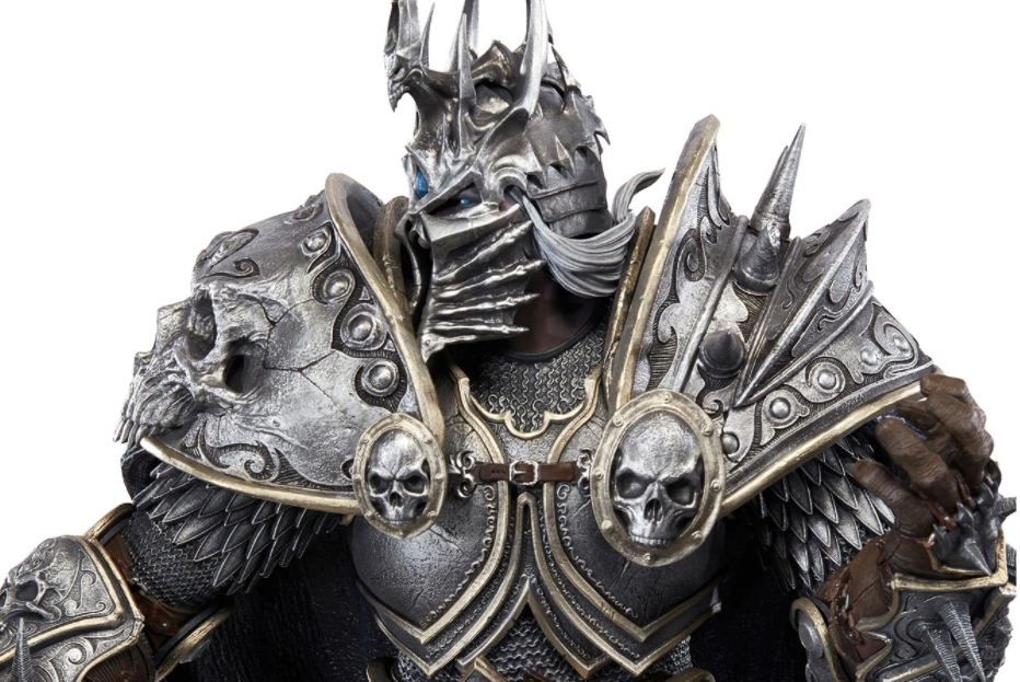 上图是近距离拍摄的照片,大家可以看一看细节处理,盔甲和内衣层次分明