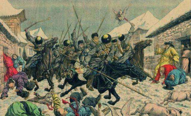 清军南下造成东北空虚噶尔丹发兵北京康熙帝被迫放弃贝加尔湖