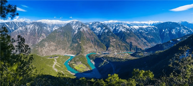 一眼天堂一眼地獄丙察察怒江大峽谷內的絕美風景