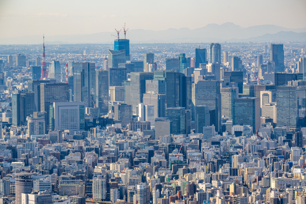 高330米日本第一高楼东京虎之门麻布台地标塔楼加速推进建设