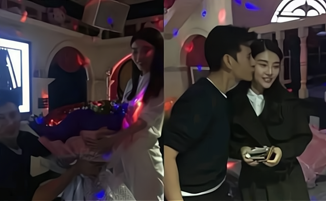 蒲巴甲携新女友甜蜜逛超市新欢颜值不输梁洁穿着宽松孕味浓