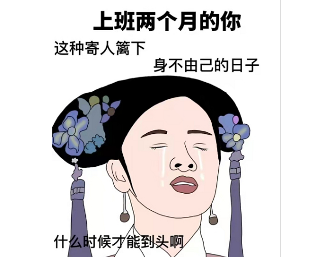 直到上了半年的工作,学生也终于适应了自己的工作状态,每天面无表情的