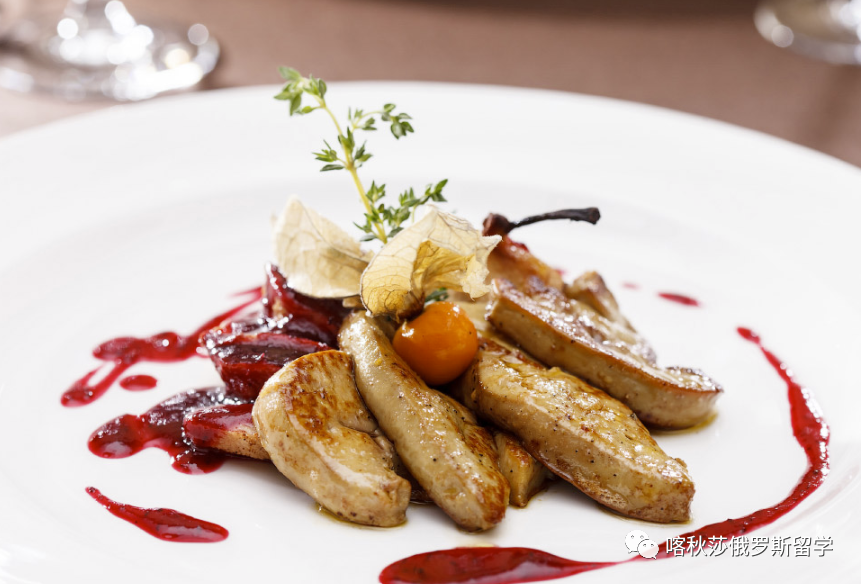 俄语学习世界三大珍馐鱼子酱松露鹅肝