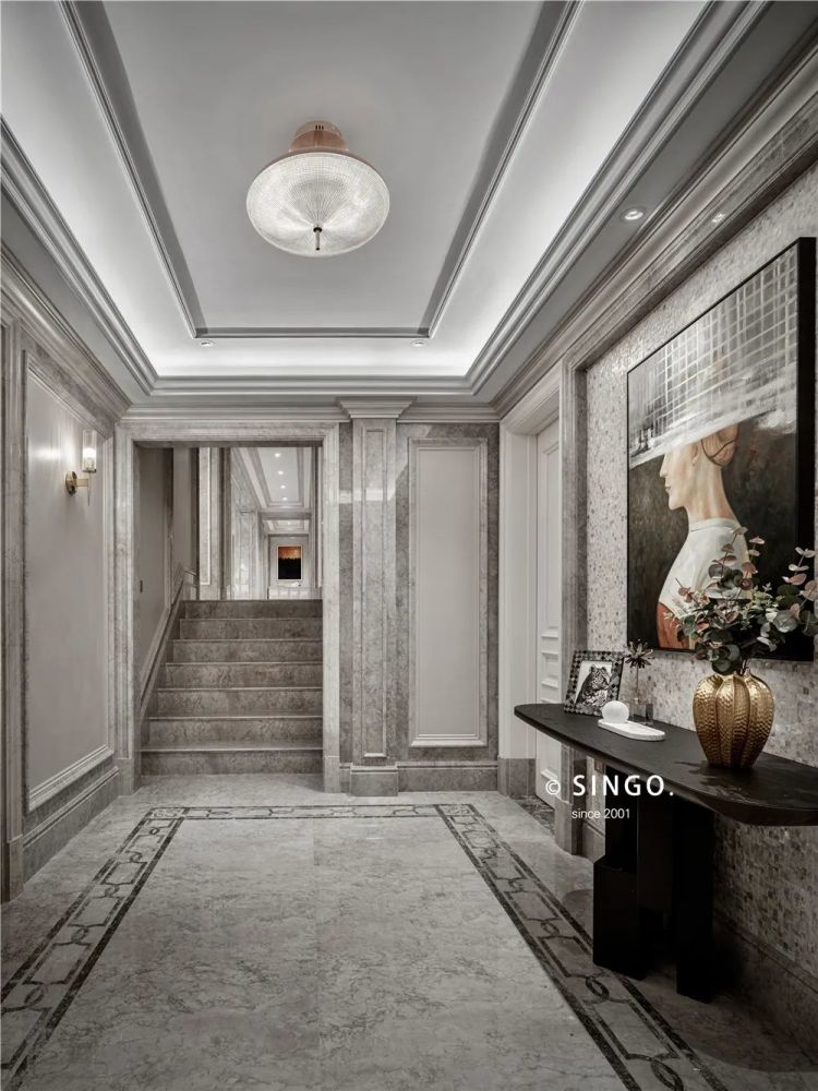 大理石高级灰法式轻奢别具一格的奢华浪漫