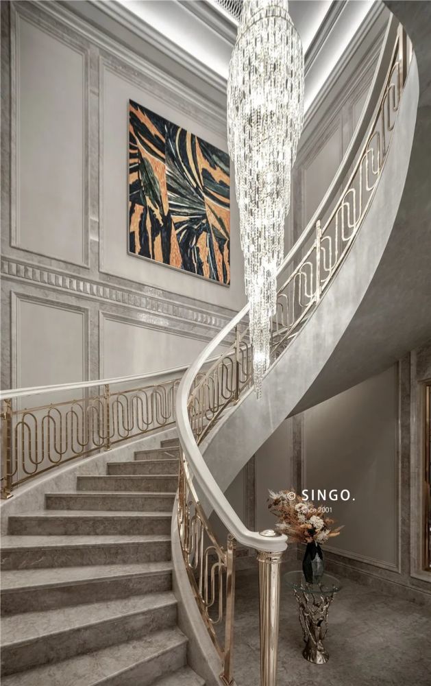 大理石高级灰法式轻奢别具一格的奢华浪漫