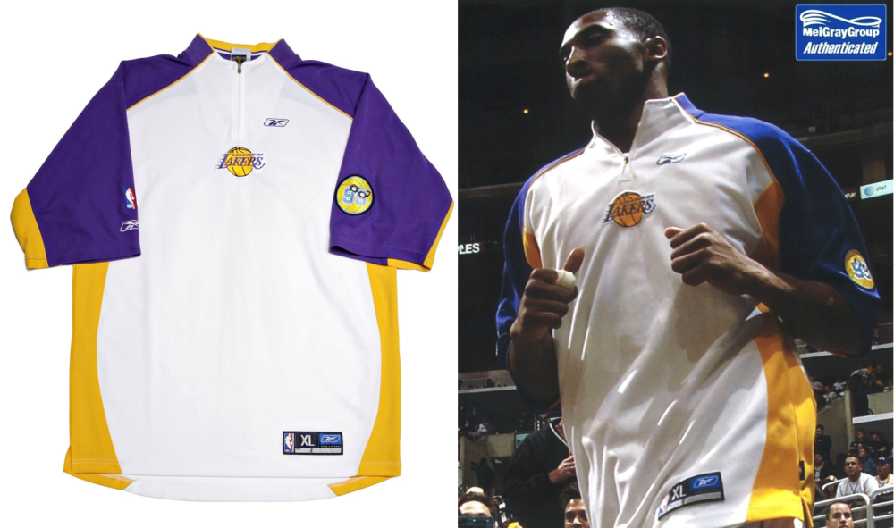 天价科比81分投篮衫拍卖价超27万美金97年球星卡售价200万美金