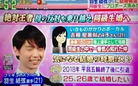 细数羽生结弦7任绯闻女友 你站队哪一位 腾讯新闻