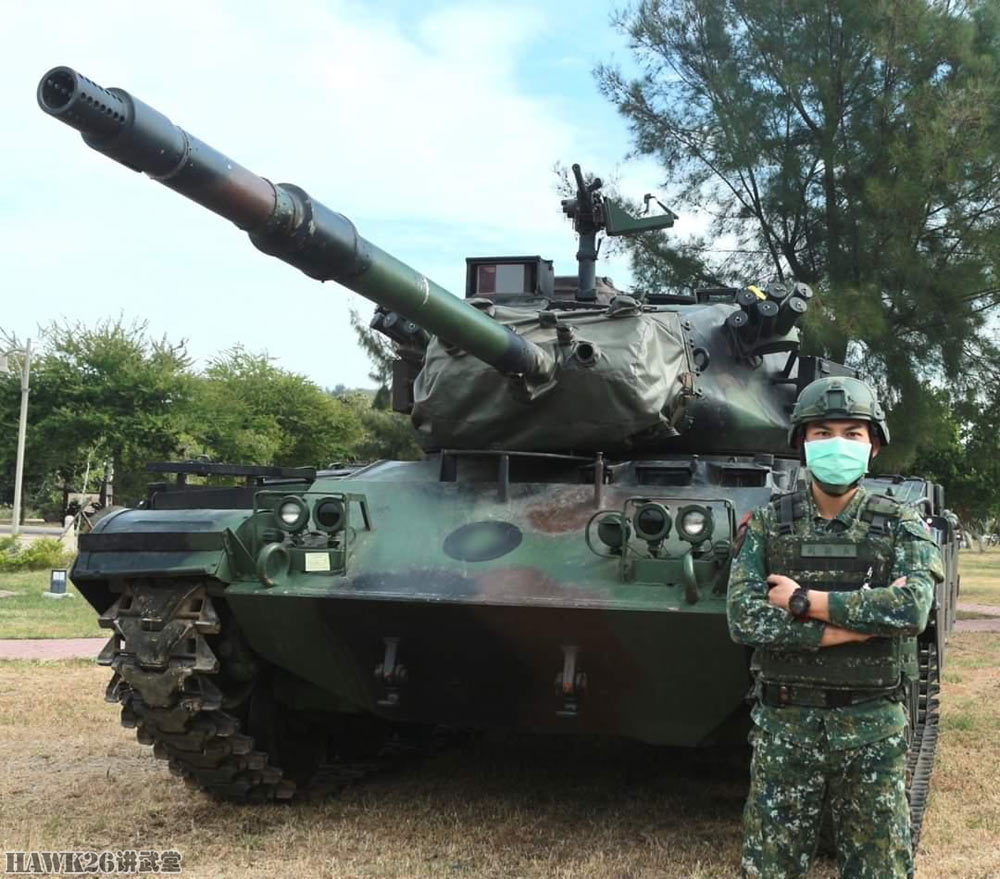 海外谈中国台湾地区m41a3轻型坦克退役斗牛犬64年终下岗