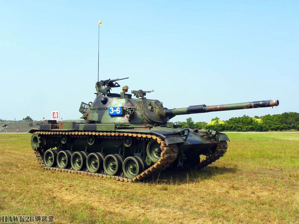 海外谈中国台湾地区m41a3轻型坦克退役斗牛犬64年终下岗