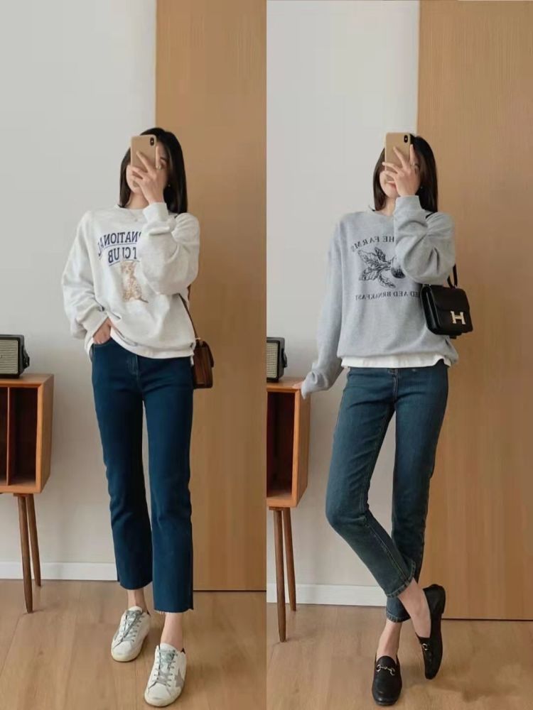 40岁女人早春穿卫衣懂得4要4不要不愁穿不出时尚感