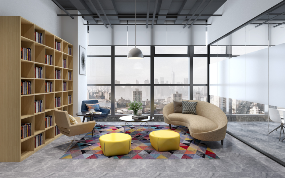 办公室设计1100平米跨境电子商务公司设计现代简约创建高效协作空间