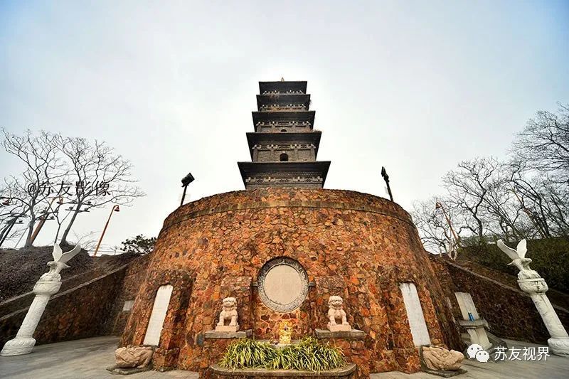 金陵影像南京九华山三藏塔