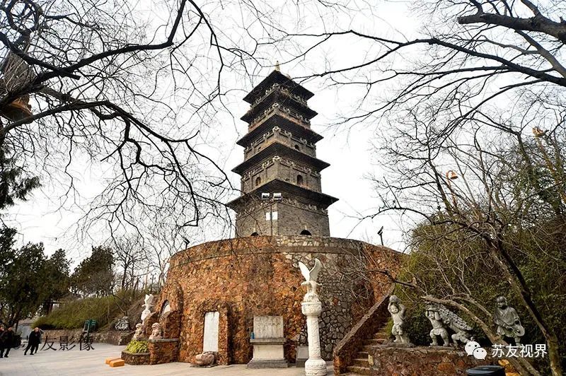 金陵影像南京九华山三藏塔