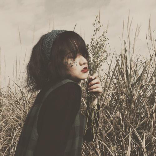 森系小清新女孩头像