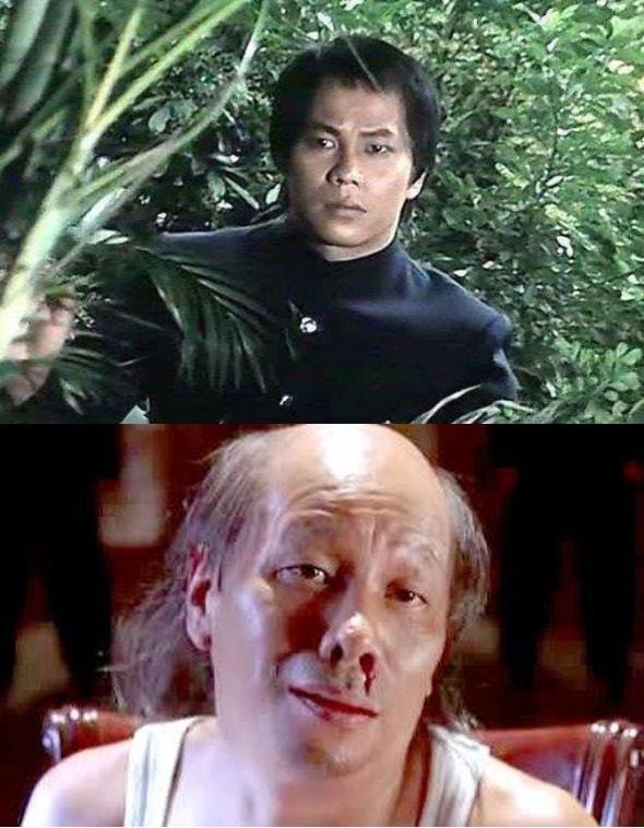 火云邪神梁小龙秀功夫动作灵活不像74岁快速卧倒拿腿踢人