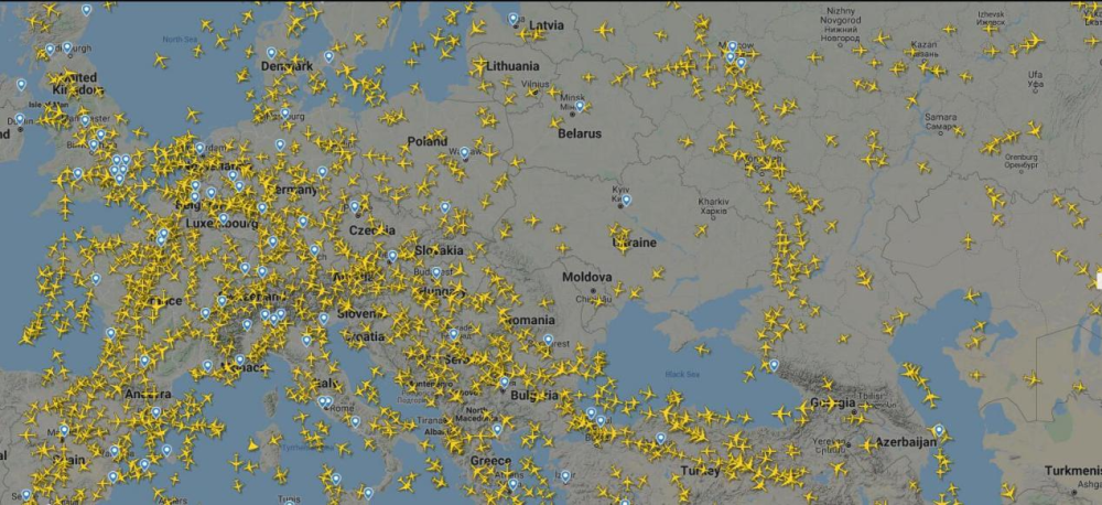 张仲麟：乌克兰上空空荡荡，全球民航业恐惧再现