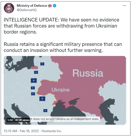 乌东两地请求俄罗斯军援后，乌克兰要求联合国召开紧急会议