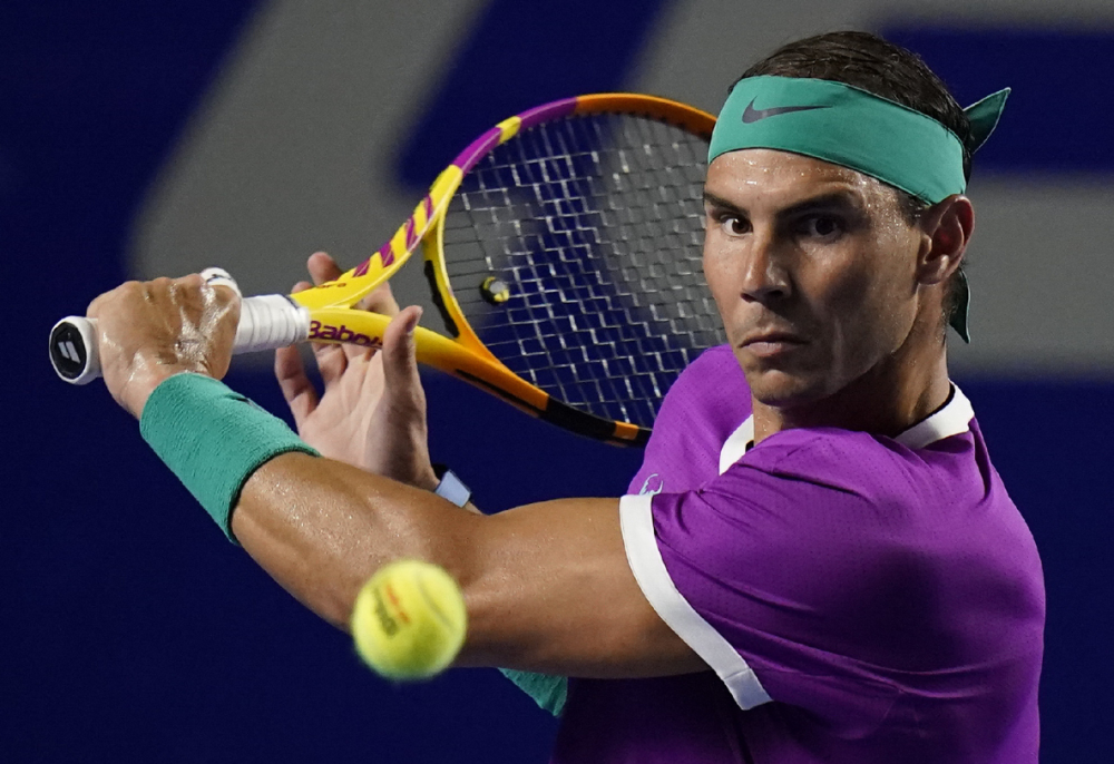 atp500阿卡普尔科站第二轮纳达尔打进八强