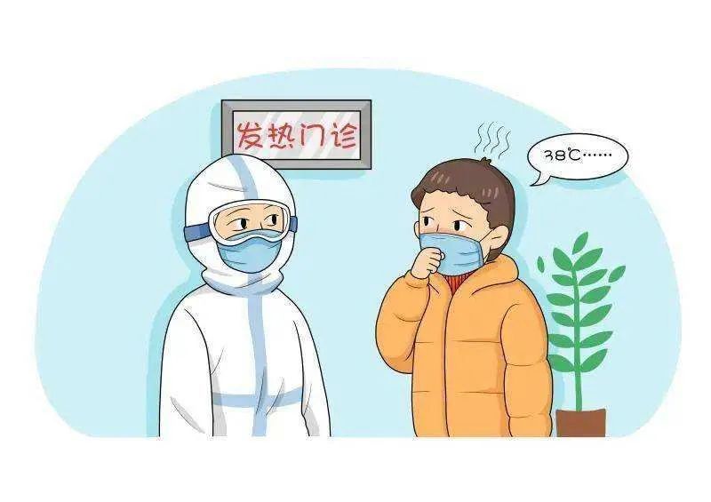 咽痛,结膜炎,肌痛和腹泻等症状的人员,未按照疫情防控要求,到发热门诊