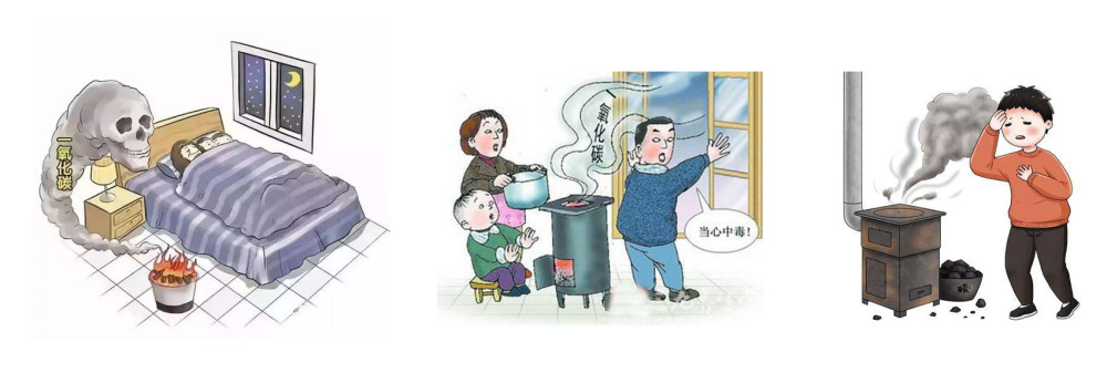 笔者也在此提醒大家:室内烧炭取暖要通风,预防一氧化碳中毒莫放松.