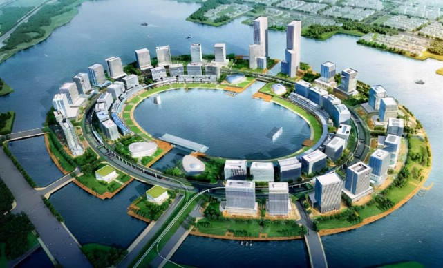 郑州金融岛高清规划图图片
