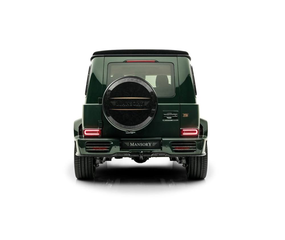 mansory迈莎锐推奔驰g级升级方案英国赛车绿涂装全球仅10辆