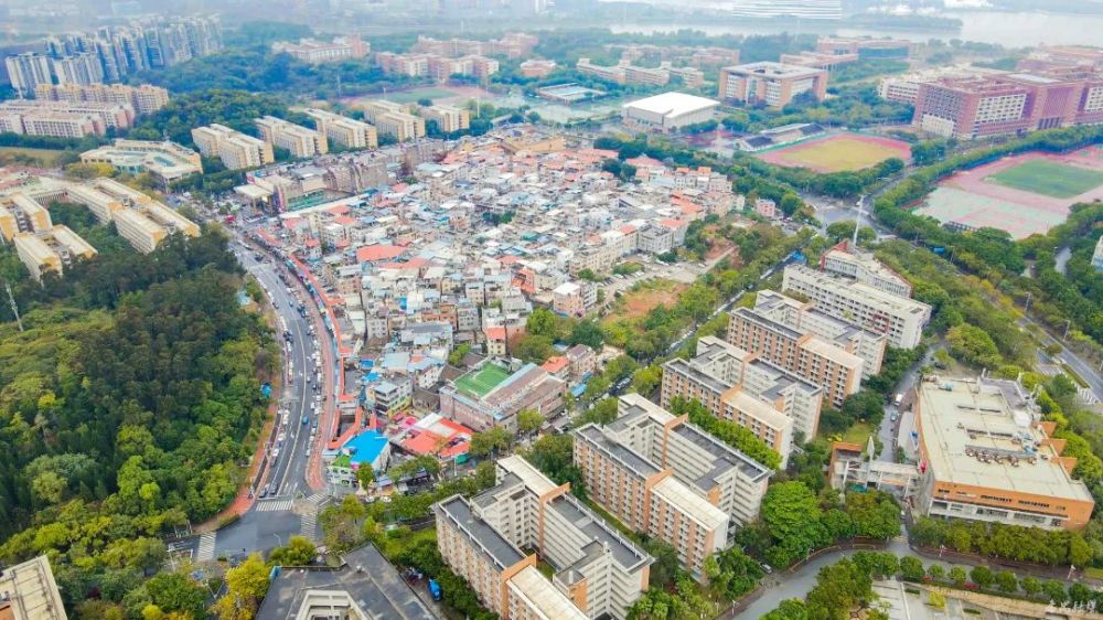 乡村振兴贝岗村与广州大学城共生共融