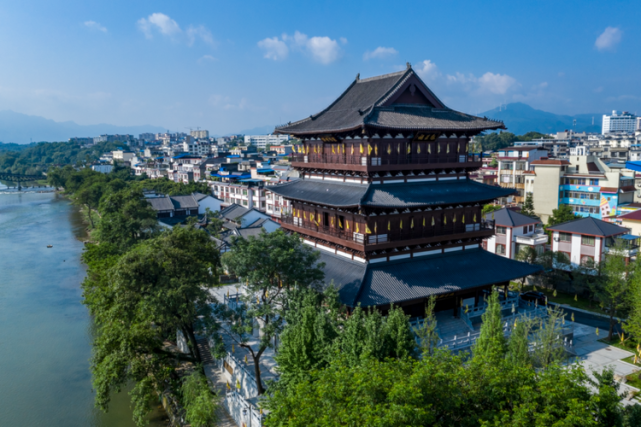 兴安文旅新地标—魁星楼 供图 兴安县文化广电体育和旅游局