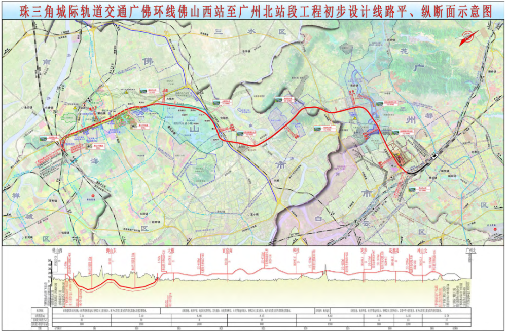 广佛环线佛山西站至广州北站段环境影响报告书获批