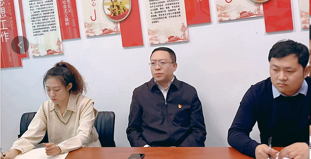 县委常委统战部部长付洋深入团县委调研指导青年统战工作