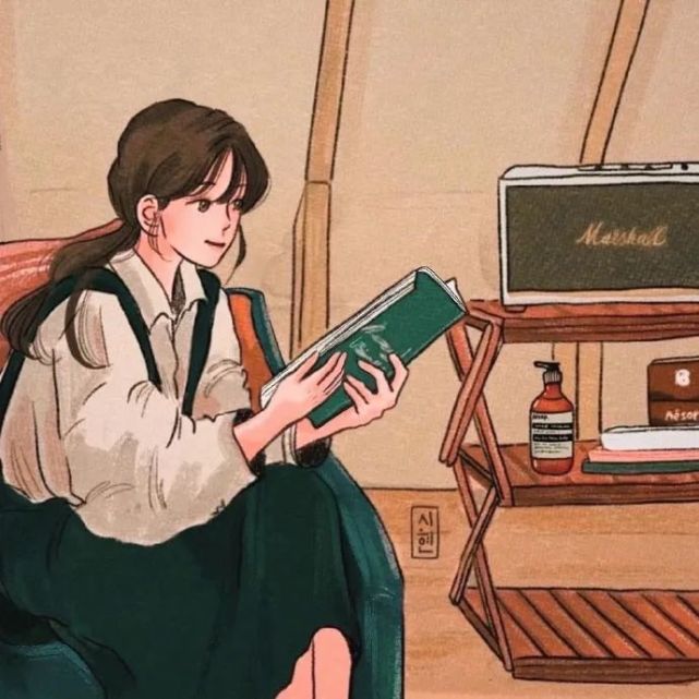 头像丨积极向上的看书学习头像(开学版)