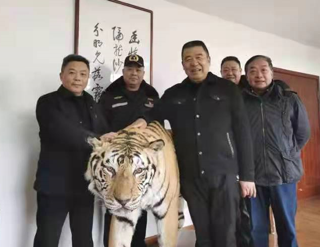 雷锋传人情系三珍虎园雷锋精神又续时代华章