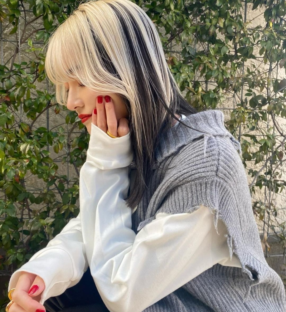 2022最吸睛发型半头染