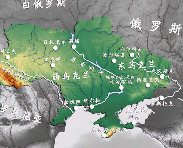 第聂伯河对乌克兰意味着什么它如同刀剑把乌克兰劈成两半
