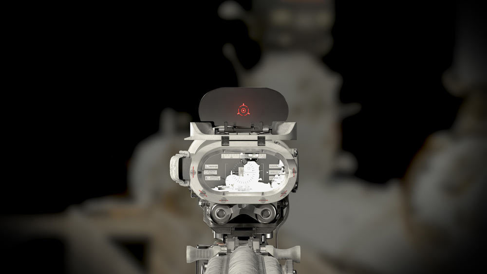 瞄准镜的视野非常不错,操作感非常好.