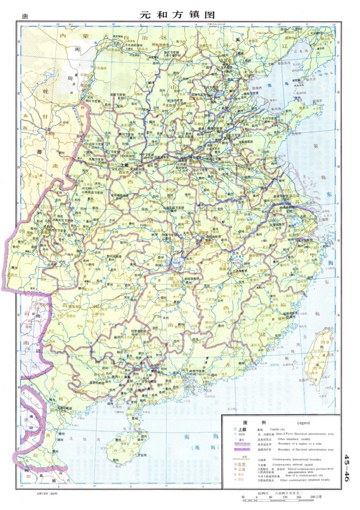 中国历史上各个朝代:从夏朝到清朝领土地图详细一览