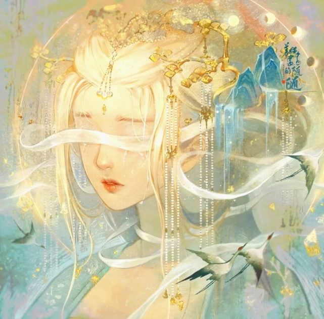 微信头像|超好看的动漫女生头像,神明也会心动的女生头像!