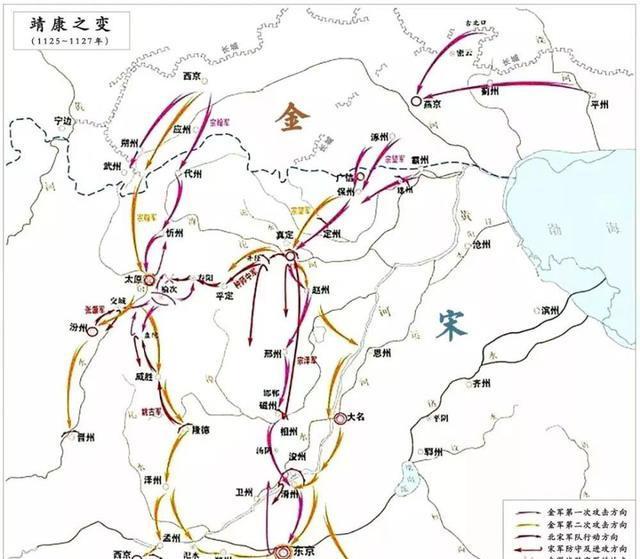 北宋在灭亡边缘盲目地选择联金抗辽自己给自己敲响了休止符