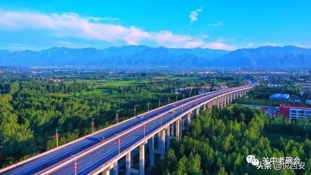 鄠周眉高速公路线路图图片