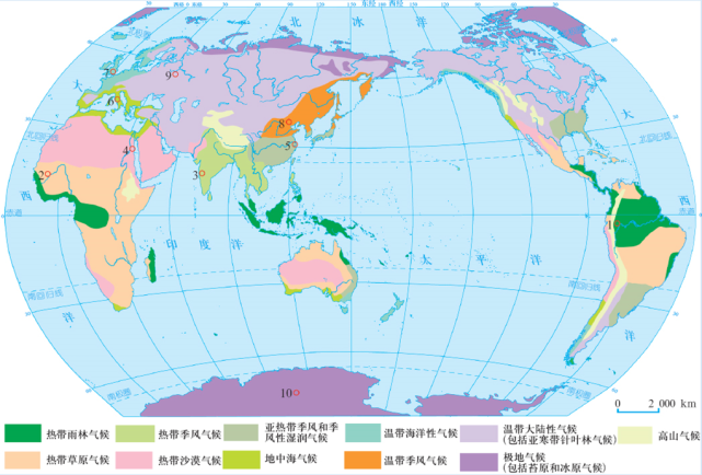 受大西洋暖溼氣流影響,大部分地區為溫帶大陸性氣候,克里米亞半島南部