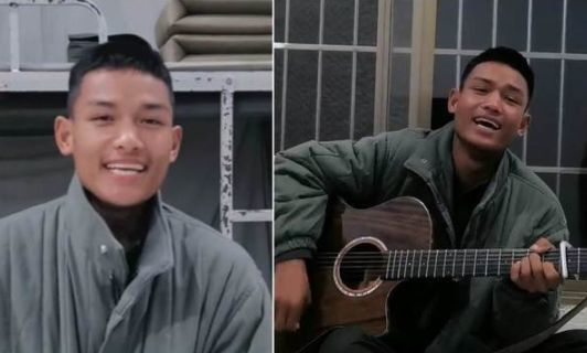 小伙李赛高,就是佤邦联合军军营中第一名普通士兵,同时也是缅甸的佤族