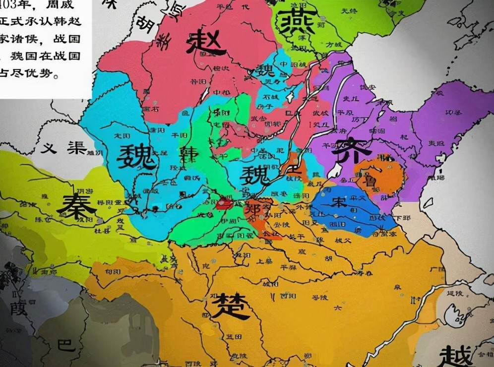 晋国分裂主要就是武丁死于军队政变已经没落的苏姜