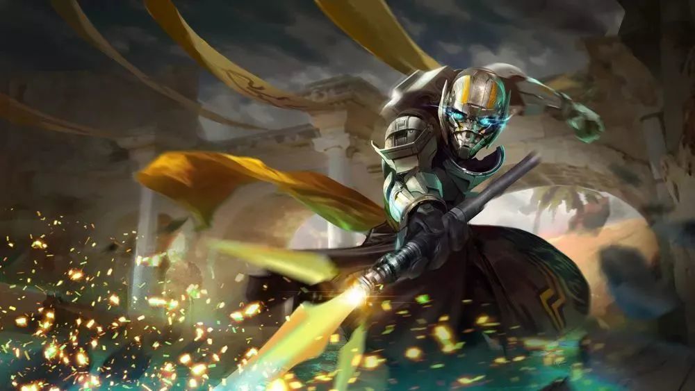 也曾被传成是李白的荣耀典藏皮肤,名字是毁灭机甲.