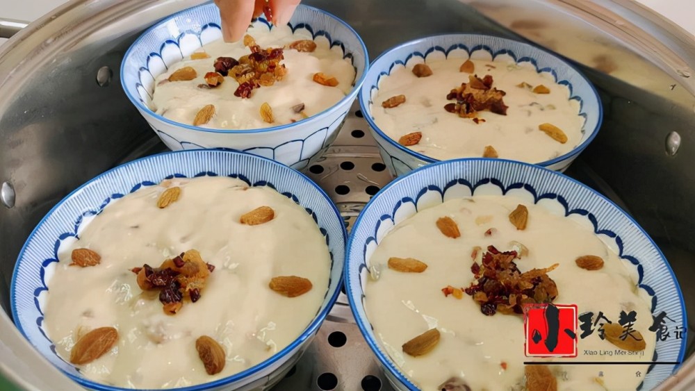 小玲美食记小碗发糕这样做蓬松暄软出锅孩子抢着吃